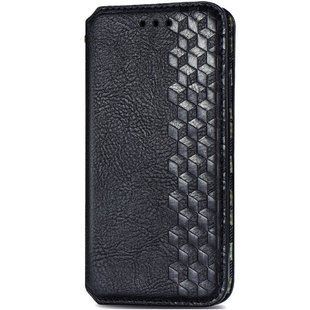 Шкіряний чохол-книжка GETMAN Cubic (PU) для Samsung Galaxy A31 Чорний