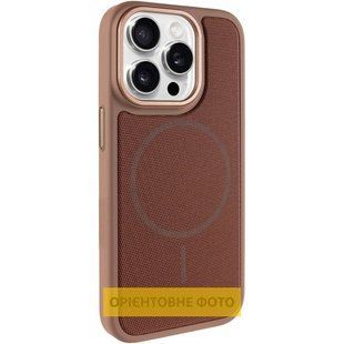 Чехол PC Textile Hybrid with Magnetic Fit для Apple iPhone 15 Pro Max (6.7") Desert Gold