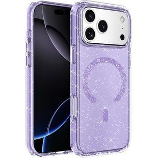 Чехол TPU Eclipse Sparkle (MagFit) для Apple iPhone 17 Pro Max (6.9") Purple
