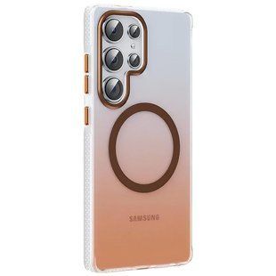 Чехол TPU+PC Phantom with MagSafe для Samsung Galaxy S26 Ultra Rose Gold