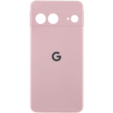 Чохол Silicone Cover Lakshmi Full Camera (AAA) with Logo для Google Pixel 8 Рожевий / Pink Sand