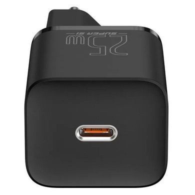 СЗУ Baseus Super Si Quick Charger PD25W (1USB-C) (CCSP) Черный