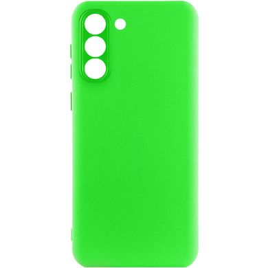 Чохол Silicone Cover Lakshmi Full Camera (A) для Samsung Galaxy S24 Салатовий / Neon Green