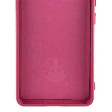 Чехол Silicone Cover Lakshmi Full Camera (A) для Xiaomi Redmi Note 13 Pro+ Бордовый / Marsala