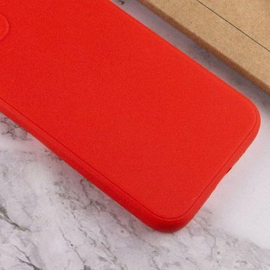 Силиконовый чехол Candy Full Camera для Apple iPhone 12 Pro Max (6.7") Красный / Red