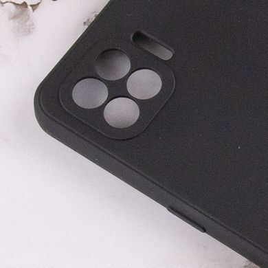 Силиконовый чехол Candy Full Camera для Oppo A93 Черный / Black