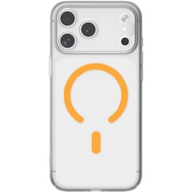 Чехол PC Slim Matte with Magnetic Fit (camera button) для Apple iPhone 17 Pro Max (6.9") Orange