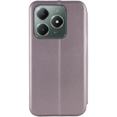 Шкіряний чохол-книжка Classy для Realme C61 4G Сірий