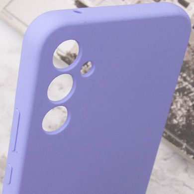 Чохол Silicone Cover Lakshmi Full Camera (AAA) для Samsung Galaxy A36 5G Бузковий / Dasheen