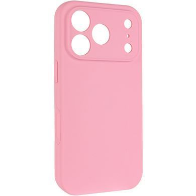 Чохол Silk Full Camera Protective (AA) NO LOGO для Apple iPhone 17 Pro (6.3") Рожевий / Light pink