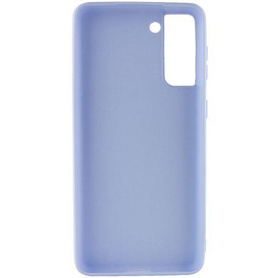 Силиконовый чехол Candy для Samsung Galaxy S21+ Голубой / Lilac Blue