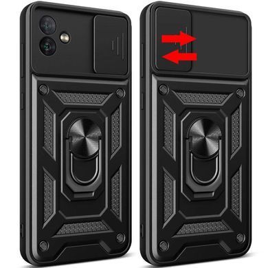 Чехол Ummi Camshield Serge Ring для Samsung Galaxy A06 Черный / Black