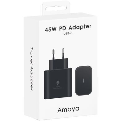 СЗУ Amaya SC45 PD45W (1USB-C) Black