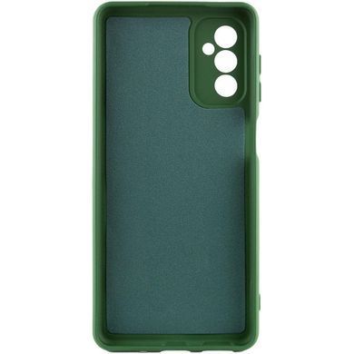 Чехол TPU GETMAN Liquid Silk Full Camera для Samsung Galaxy A26 5G Зеленый / Dark green