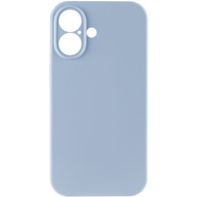 Чехол Silk Full Camera Protective (AA) NO LOGO для Apple iPhone 16 Plus (6.7") Голубой / Sweet Blue
