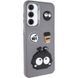 Чехол TPU Leather Toys для Samsung Galaxy S25 FE Monster / Grey