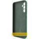Чохол Silicone Cover Lakshmi Full Camera (AAA) для Samsung Galaxy S25 Edge Зелений / Cyprus Green фото 4