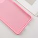 Чохол TPU GETMAN Liquid Silk Full Camera для Xiaomi Redmi 10 Рожевий / Pink фото 3