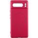Чехол Silicone Cover Lakshmi Full Camera (AA) with Magnetic Fit для Google Pixel 8 Pro Красный / Rose Red