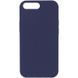 Чехол Silk Full Protective (AA) NO LOGO для Apple iPhone 7 plus / 8 plus (5.5") Темно-синий / Midnight blue фото 1