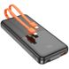 Портативний зарядний пристрій Power Bank Hoco J119 Sharp charge 22.5W+PD20W 10 000 mAh Black фото 2