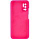 Чехол Silicone Cover Full Camera (AAA) для Xiaomi Redmi Note 10 5G / Poco M3 Pro Розовый / Shiny pink фото 3
