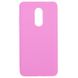 Силиконовый чехол Candy для Xiaomi Redmi Note 4X / Note 4 (SD) Розовый фото 1