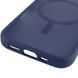 TPU+PC чохол Metal Buttons with Magnetic Fit для Apple iPhone 17 (6.3") Синій / Navy Blue фото 5