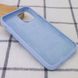 Чехол Silicone Case Full Protective (AA) для Apple iPhone 15 (6.1") Голубой / Lilac Blue фото 3