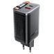 СЗУ Acefast A111 GaN With Retractable Cable Type-C PD67W (1USB-A/1C) Black фото 2