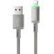 Дата кабель WIWU C081 Maglink USB to Lightning 12W (1m) Grey фото 1