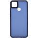Чехол TPU+PC Lyon Frosted для Xiaomi Redmi 9C Navy Blue фото 2
