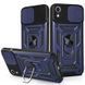 Чехол Ummi Camshield Serge Ring для Apple iPhone XR (6.1") Синий / Navy
