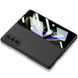 Шкіряний чохол GKK 360 + Glass з підставкою для Samsung Galaxy Z Fold5 Carbon фото 2