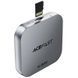 Адаптер Acefast QC2 AI Box car wireless CarPlay/Android Auto Metal gray фото 1