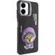 TPU+PC чехол Friends для Samsung Galaxy A06 Black Cat