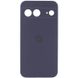 Чохол Silicone Cover Lakshmi Full Camera (AAA) with Logo для Google Pixel 7a Сірий / Dark Gray