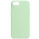 Чехол Silicone Case Full Protective (AA) NO LOGO для Apple iPhone SE (2020) Зеленый / Pistachio