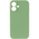 Чехол Silk Full Camera Protective (AA) NO LOGO для Apple iPhone 17 (6.3") Мятный / Mint фото 2