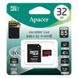 Карта памяти Apacer microSDHC (UHS-1) 32Gb class 10 V10 A1 R100MB/s + SD adapter Black фото 2