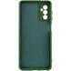 Чехол TPU GETMAN Liquid Silk Full Camera для Samsung Galaxy A26 5G Зеленый / Dark green фото 2
