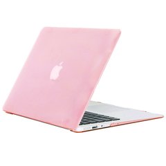 Чехол-накладка Matte Shell для Apple MacBook Pro touch bar 15 (2016/18) (A1707 / A1990) Розовый / Pink