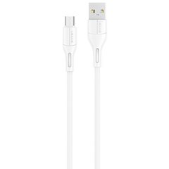 Дата кабель USAMS US-SJ502 U68 USB to MicroUSB (1m) Білий