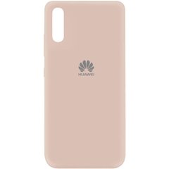 Чехол Silicone Cover My Color Full Protective (A) для Huawei Y8p (2020) / P Smart S Розовый / Pink Sand