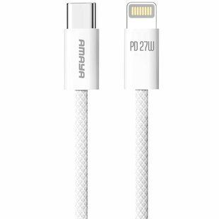 Дата кабель Amaya CL64 Type-C to Lightning 27W (1m) White