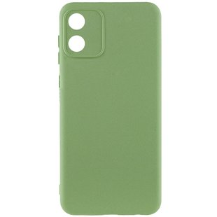 Чехол Silicone Cover Lakshmi Full Camera (A) для Motorola Moto E13 Зеленый / Pistachio