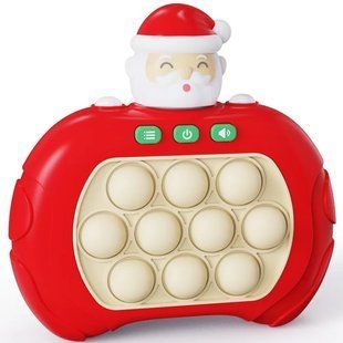 Уценка Портативная игра Pop-it Speed Push Game Вскрытая упаковка / Santa Claus