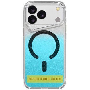Чехол TPU+PC Gear4 Crystal Palace Shine with Magnetic Fit для Apple iPhone 16 (6.1") Blue