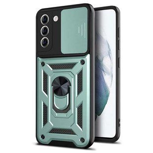 Чехол Ummi Camshield Serge Ring для Samsung Galaxy S22+ Зеленый / Green