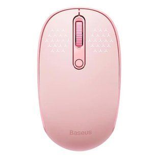 Миша бездротова Baseus F01B Tri-Mode Bluetooth + 2.4G (B01055503833) Pink